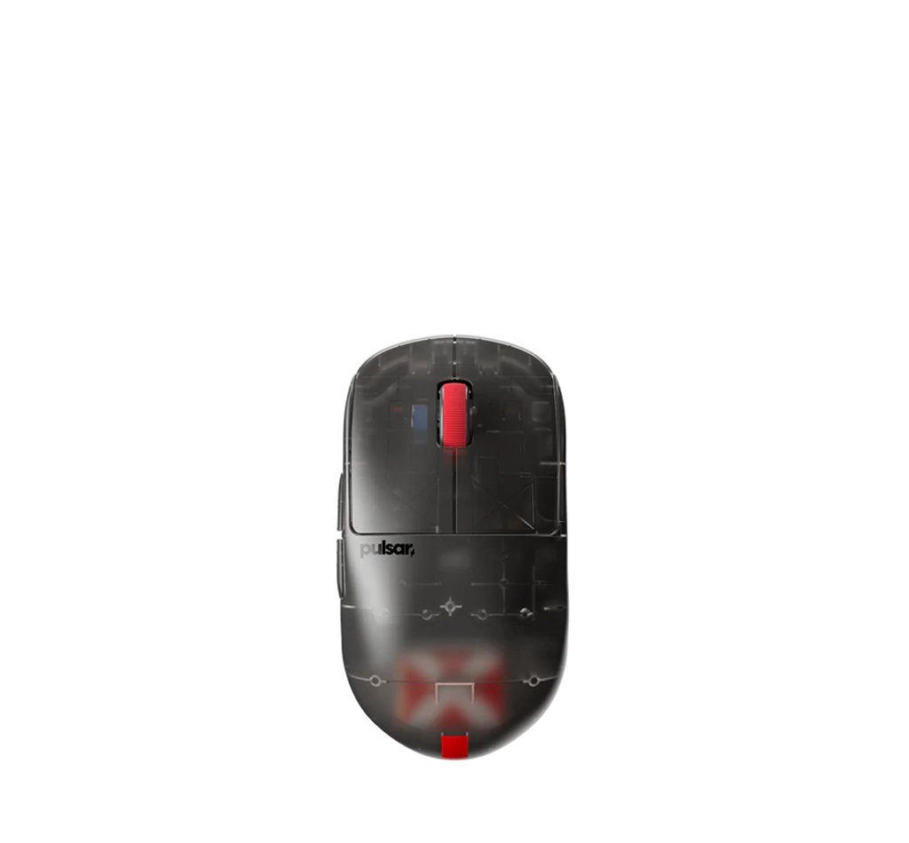 Pulsar X2H CLEAR BLACK サイズMedium Clear Black Edition] X2H Medium Gaming Mouse – Pulsar Gaming