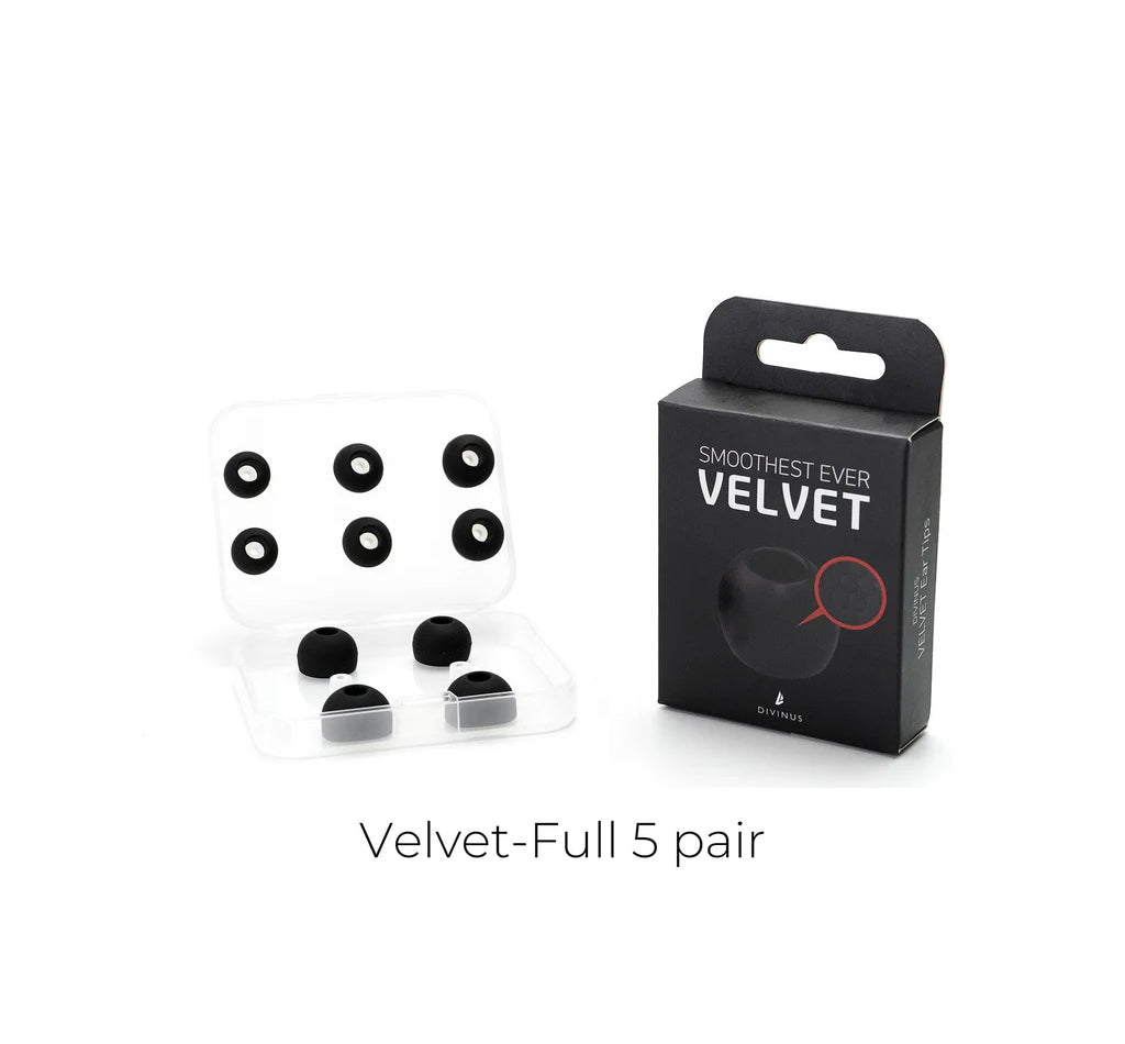 Divinus Velvet Full Silicone Eartips