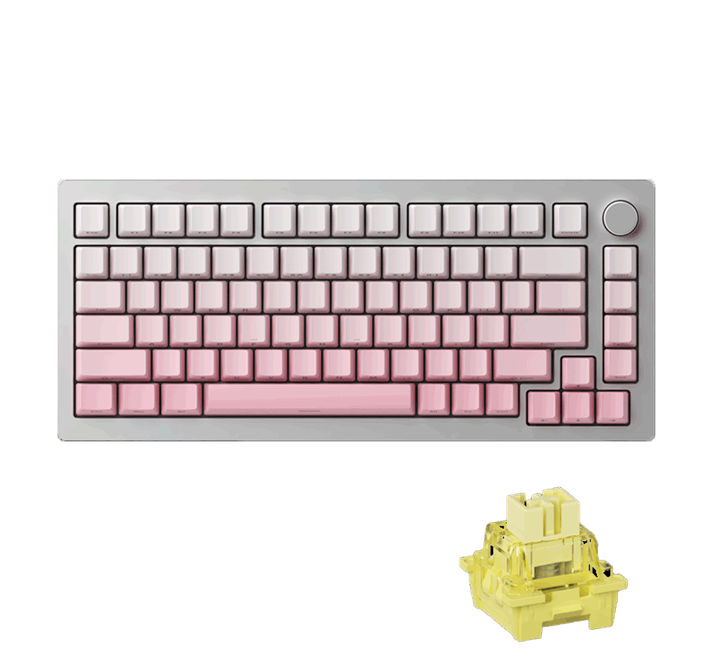 MONSGEEK M1 HE FULLY ASSEMBLED KEYBOARD [CREAM YELLOW MAGNETIC SWITCH]