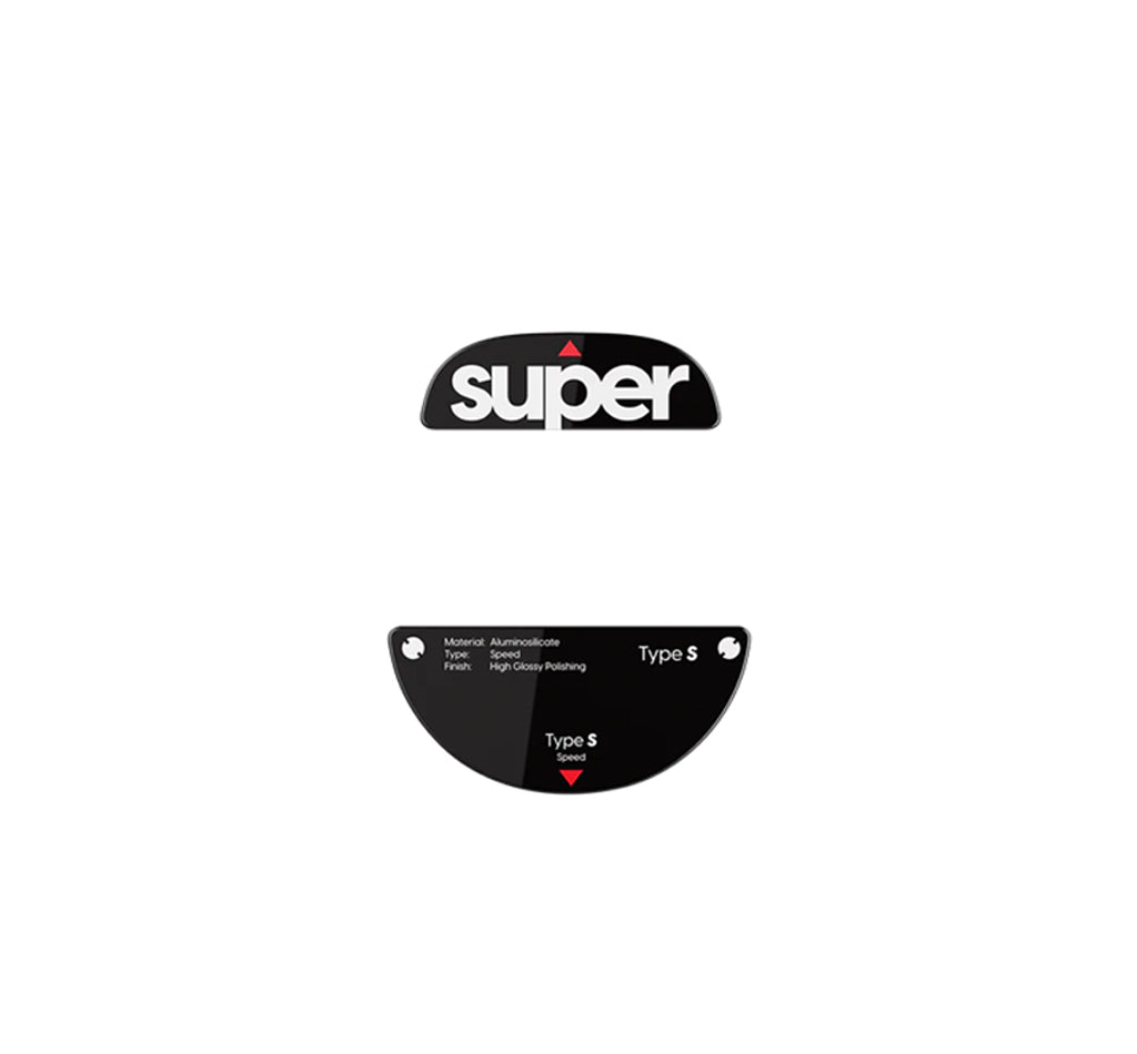 Pulsar Superglide Glass Skates for Mouse TenZ Signature