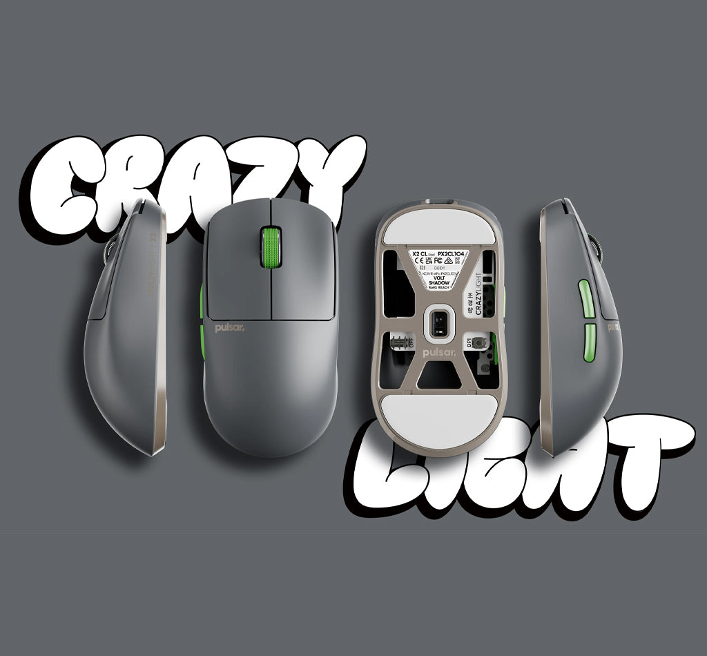 Pulsar [CrazyLight] X2CL Wireless Gaming Mouse [Mini]