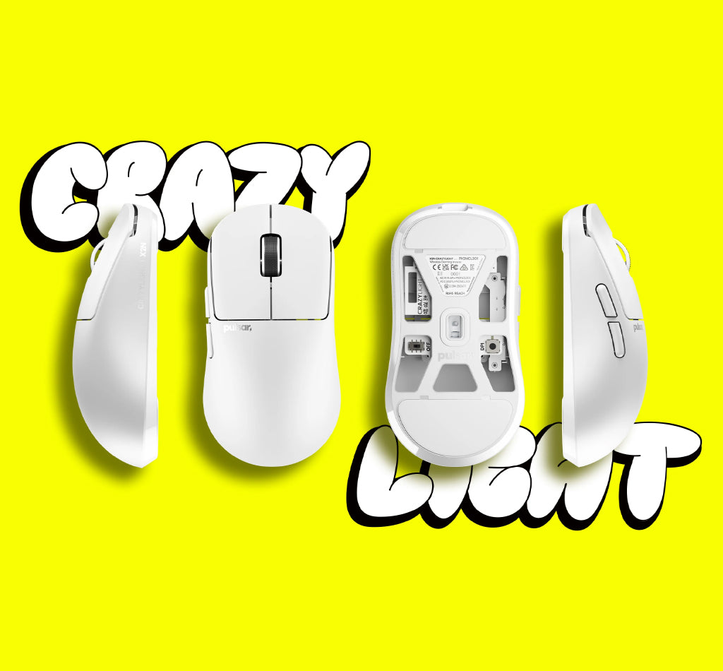 Pulsar X2N CrazyLight Medium Wireless Gaming Mouse