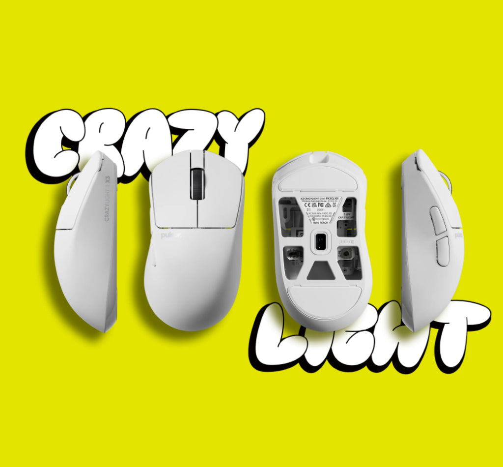 Pusar X3 CrazyLight Mini Wireless Gaming Mouse