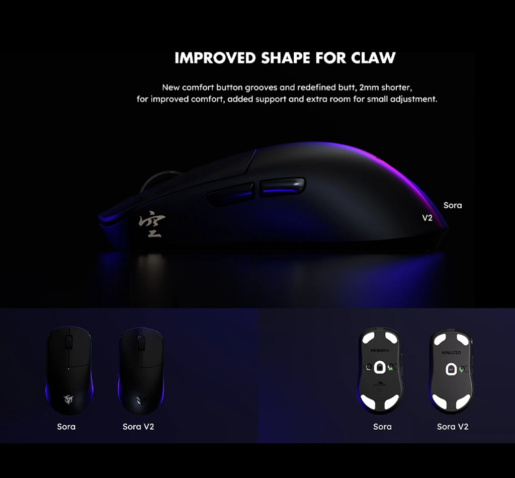 Ninjutso Sora V2 Wireless Gaming Mouse