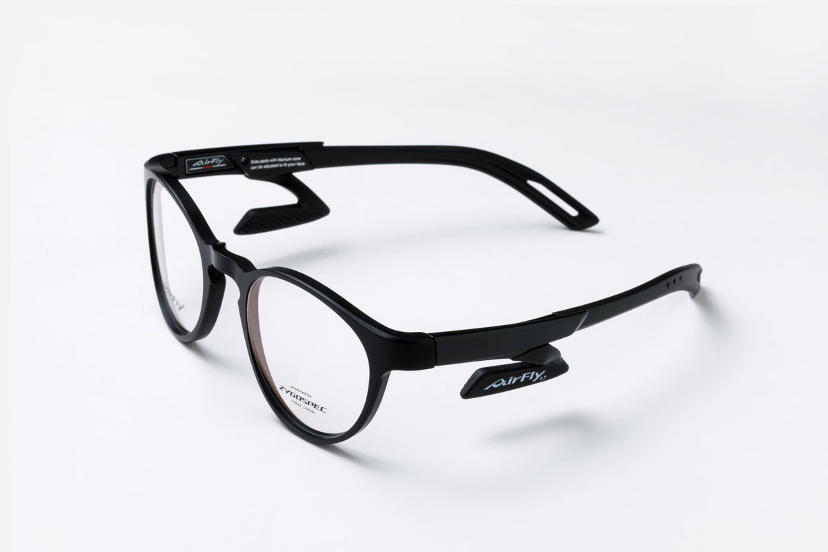 Airfly AF-803 - 807 Black Collection Nosepad-free Prescription Eyeglasses (PRE-ORDER: 12 DAYS)
