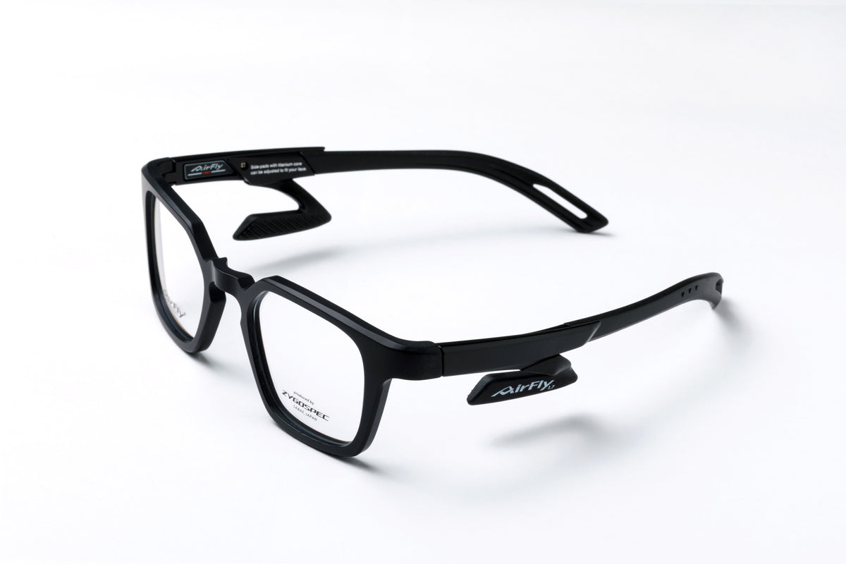 Airfly AF-803 - 807 Black Collection Nosepad-free Prescription Eyeglasses (PRE-ORDER: 12 DAYS)