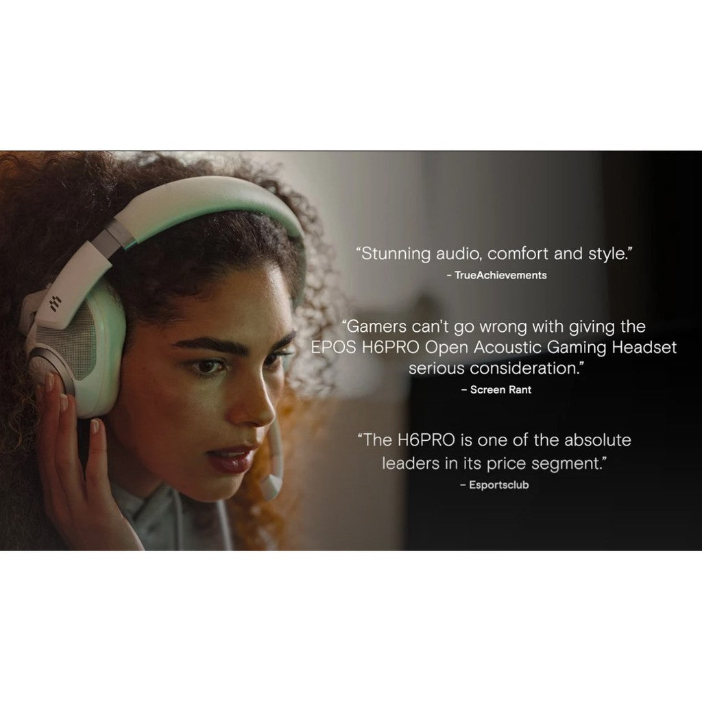 EPOS H6PRO Open Acoustic Gaming Headset