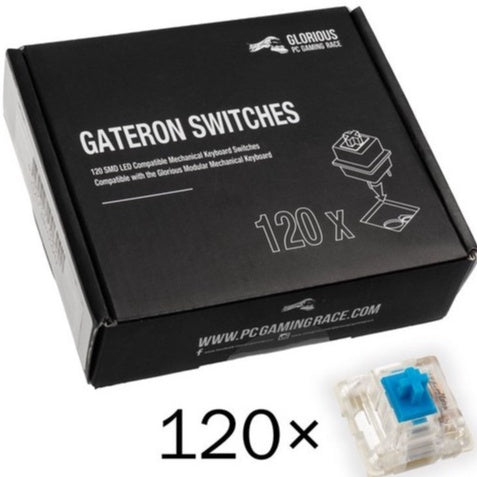 GLORIOUS Gateron Mechanical Switches Box of 120pcs