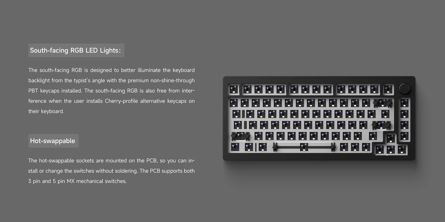 Monsgeek M1 Aluminum Keyboard Kit