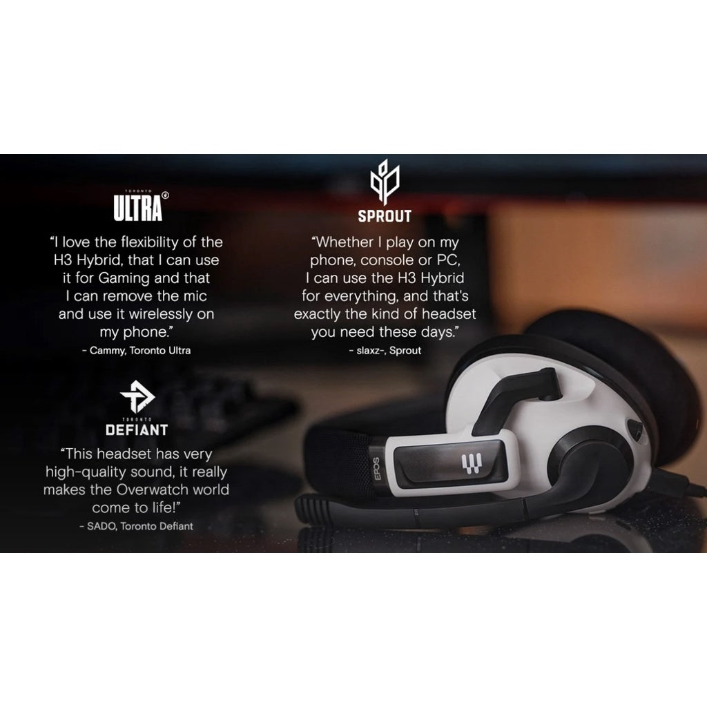 EPOS H3 HYBRID Closed Acoustic Gaming Headset