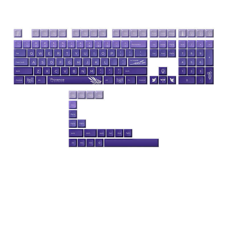 AKKO Provence Theme Keycap Set (127-Key)