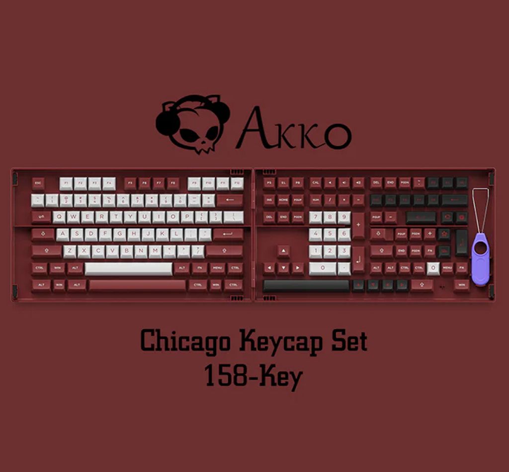 AKKO Chicago Theme Keycap Set (158-key)