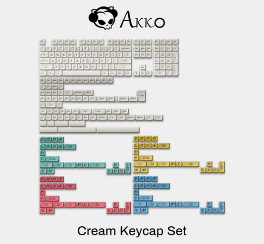 AKKO Cream Keycap Set(282-Key)