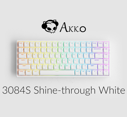 AKKO 3084S Shine Through ASA Keyboard