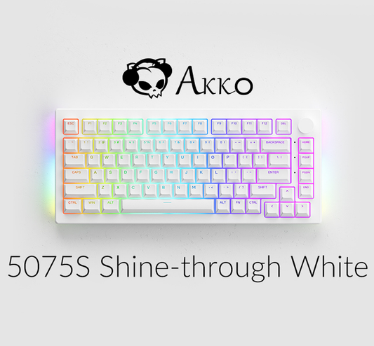 AKKO 5075S Shine-Through Keyboard